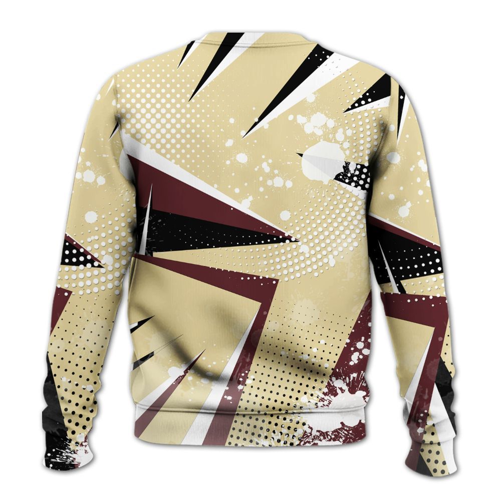 Sweatshirt To Match Women Phantom 12s - Poly Trust No One Dripping All Over Print