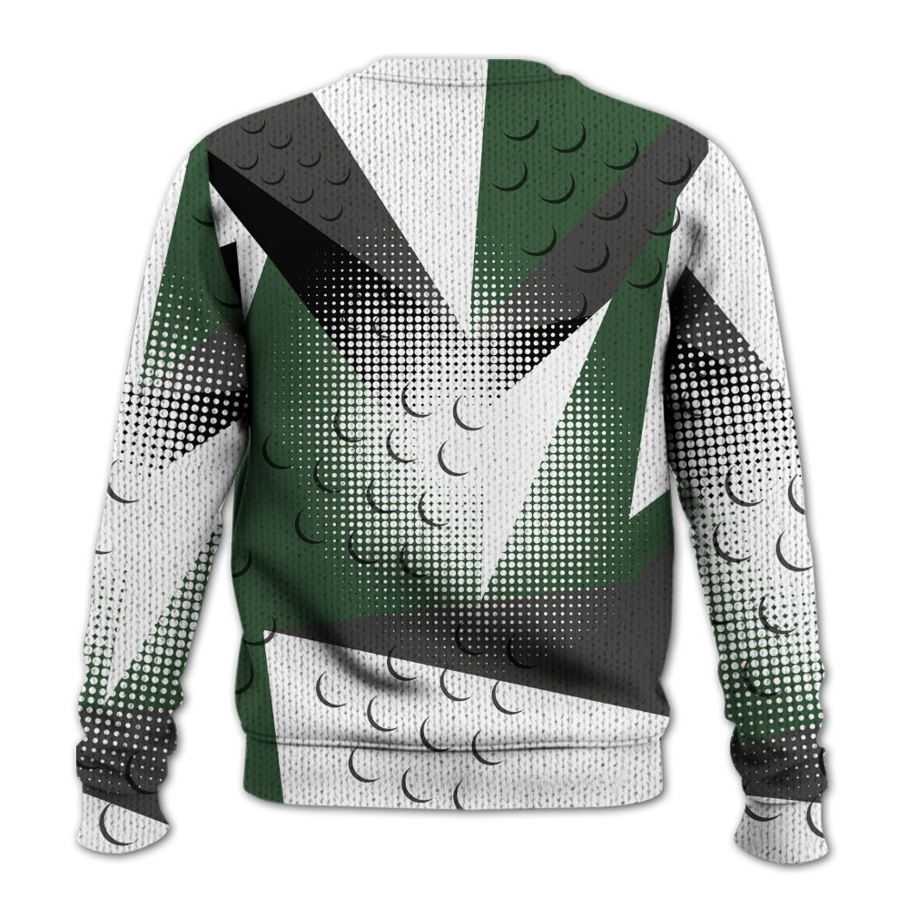 Knitted Sweater To Match Dunk Low Skateboards Black - Poly Custom Name Number 23 5s