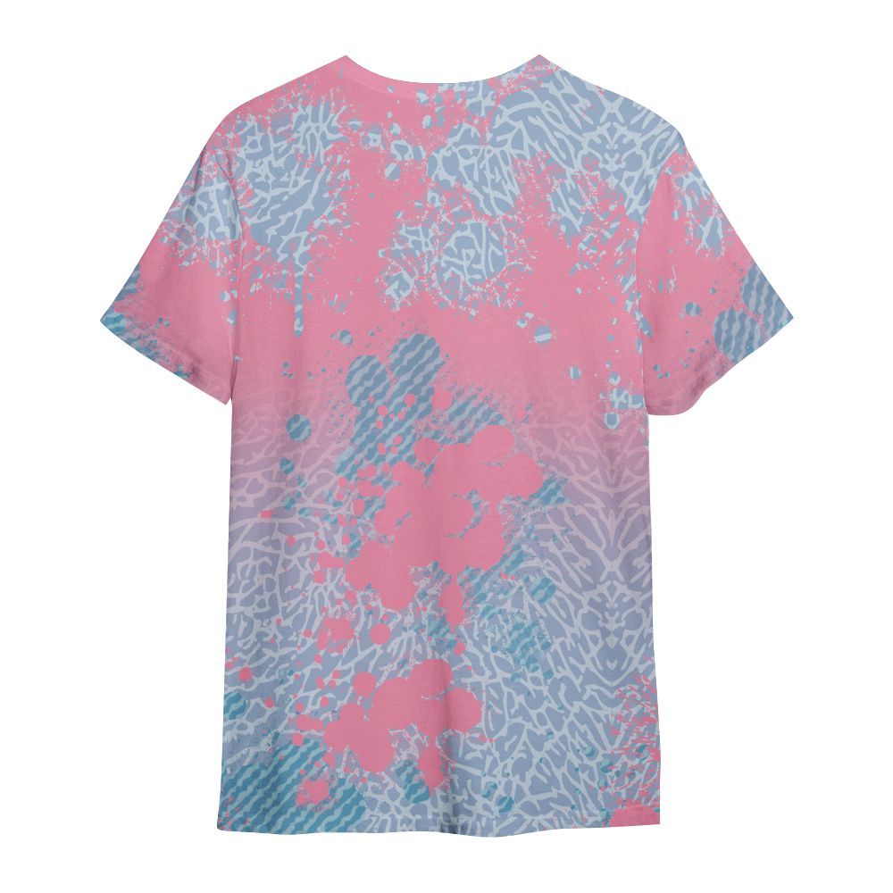 Shirt To Match Denim Pink Glow 3s - Trust No One Scary All Over Print