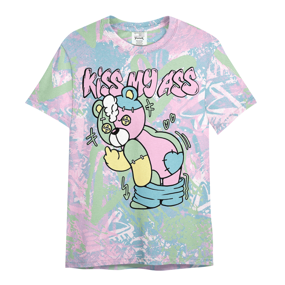 Shirt To Match SB Dunk Low Visty - Kiss My Hugz Heart Grunge Graphics Shirt Unisex