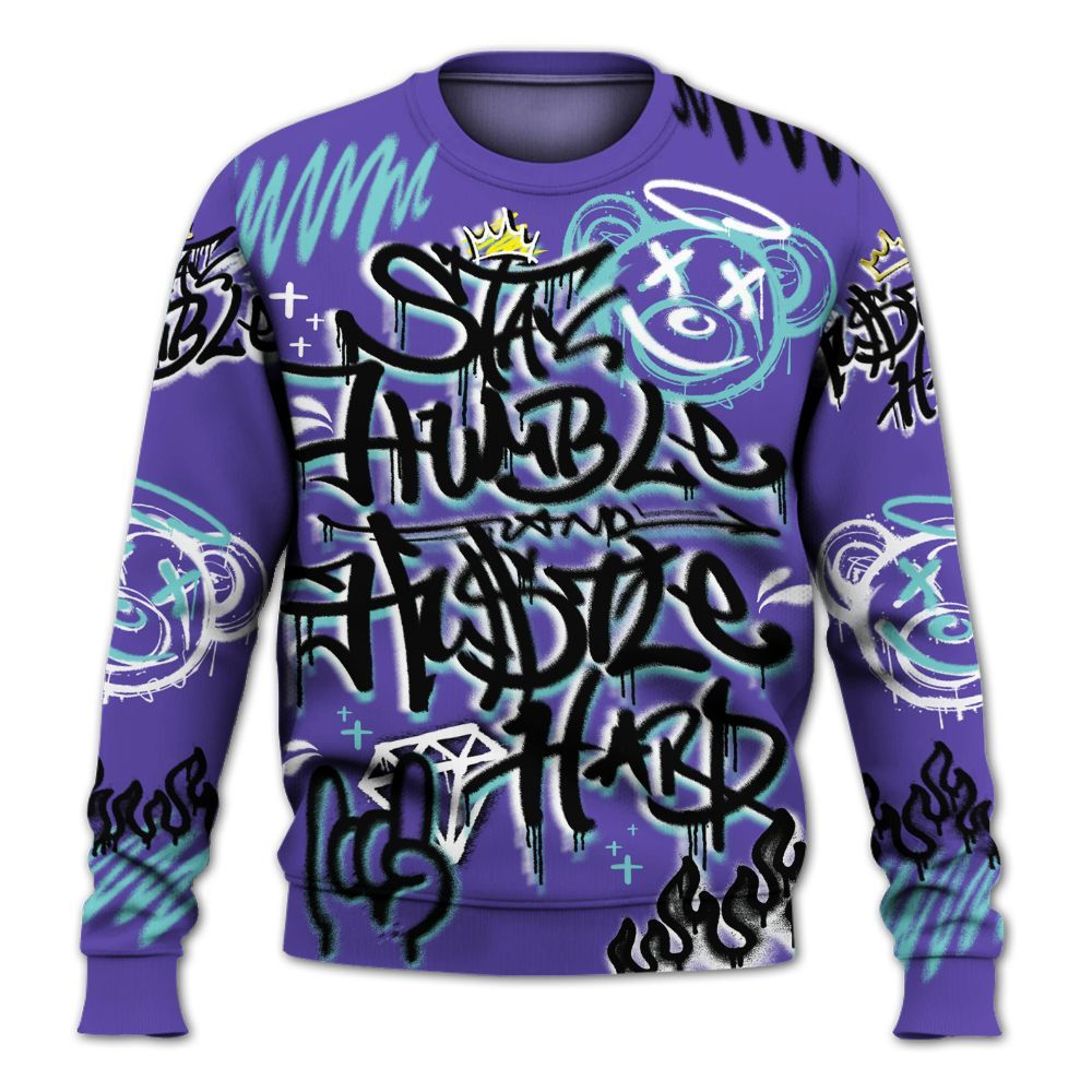 Sweatshirt To Match Low Hornets 1s - Humble Drip Streetwear Graffity All Over Print