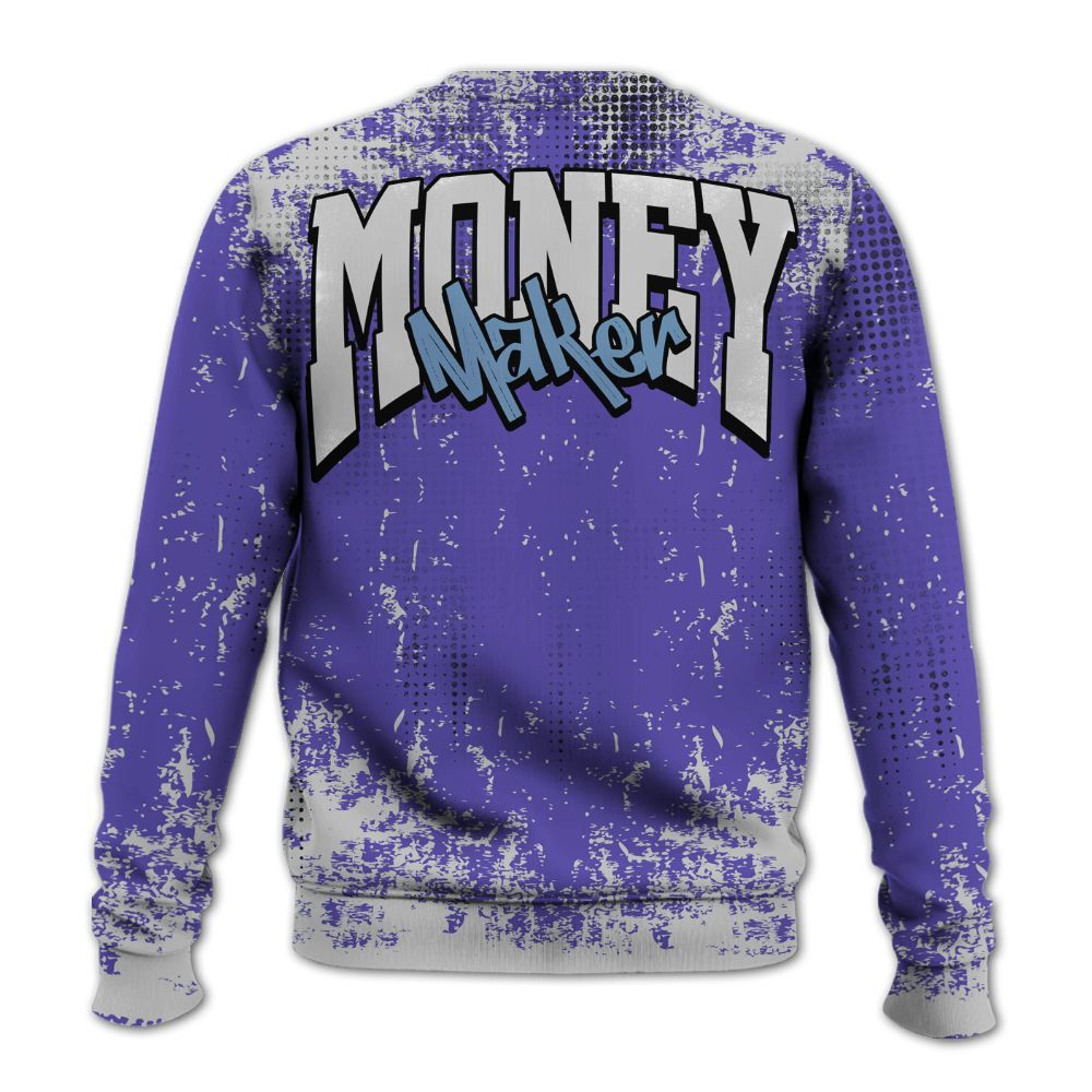Sweatshirt To Match Retro Concord 5s - Move In Silence Money Street Retro All Over Print
