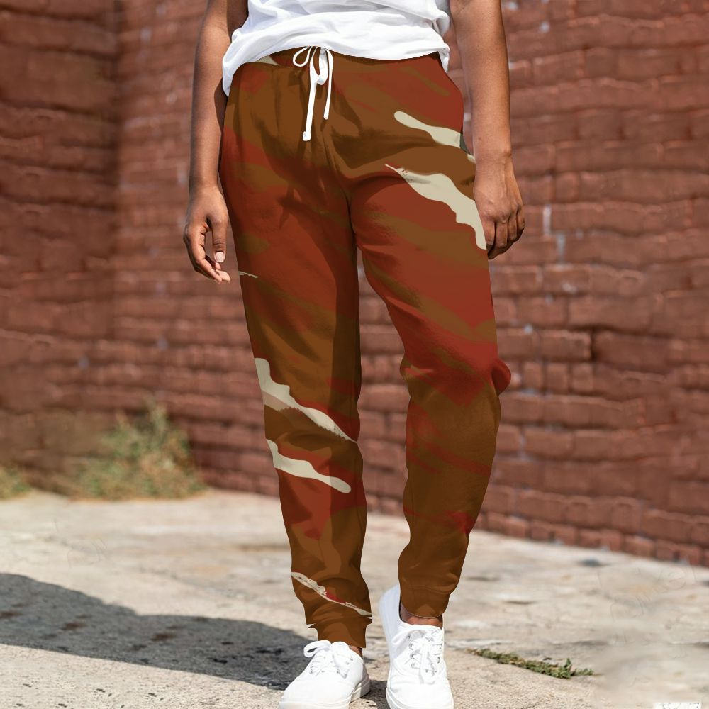 Sweatpant To Match Archaeo Brown 5s - Colored All Over Print