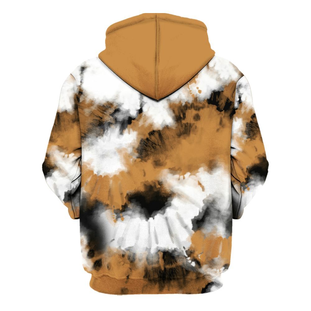 Hoodie To Match Dunk Low Nature Wheat Suede - Tie Dye FK Around Find Out All Over Print