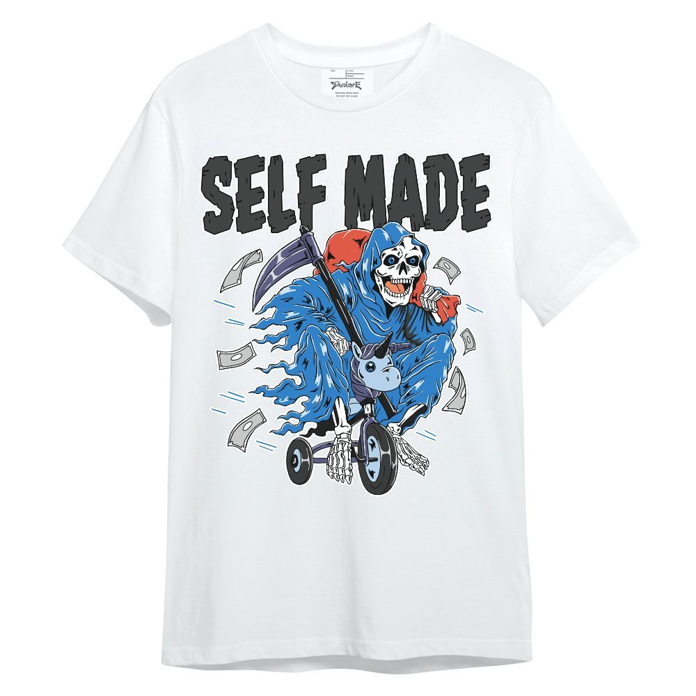 Shirt To Match Hi-Res Blue 700s - Self Make Skeleton Unisex Shirt