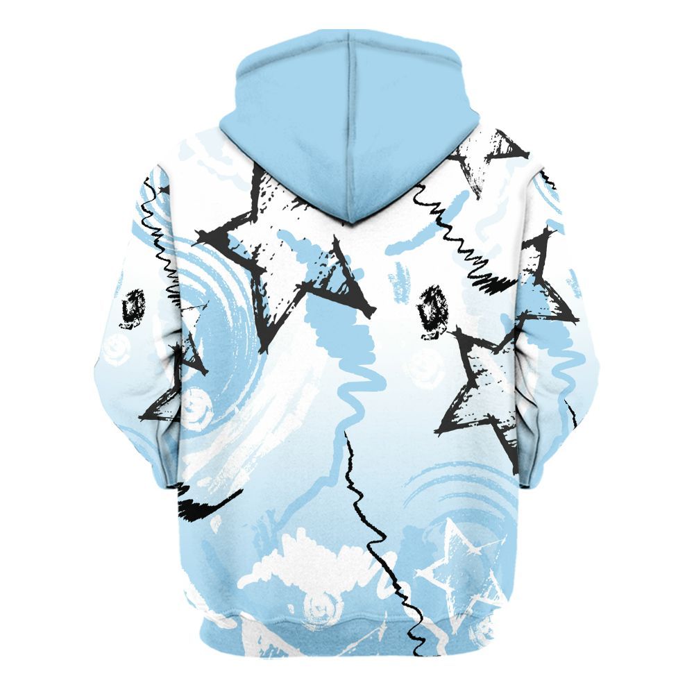 Hoodie To Match Legend Blue 11s - Grind Shine Later Drip All Over Print