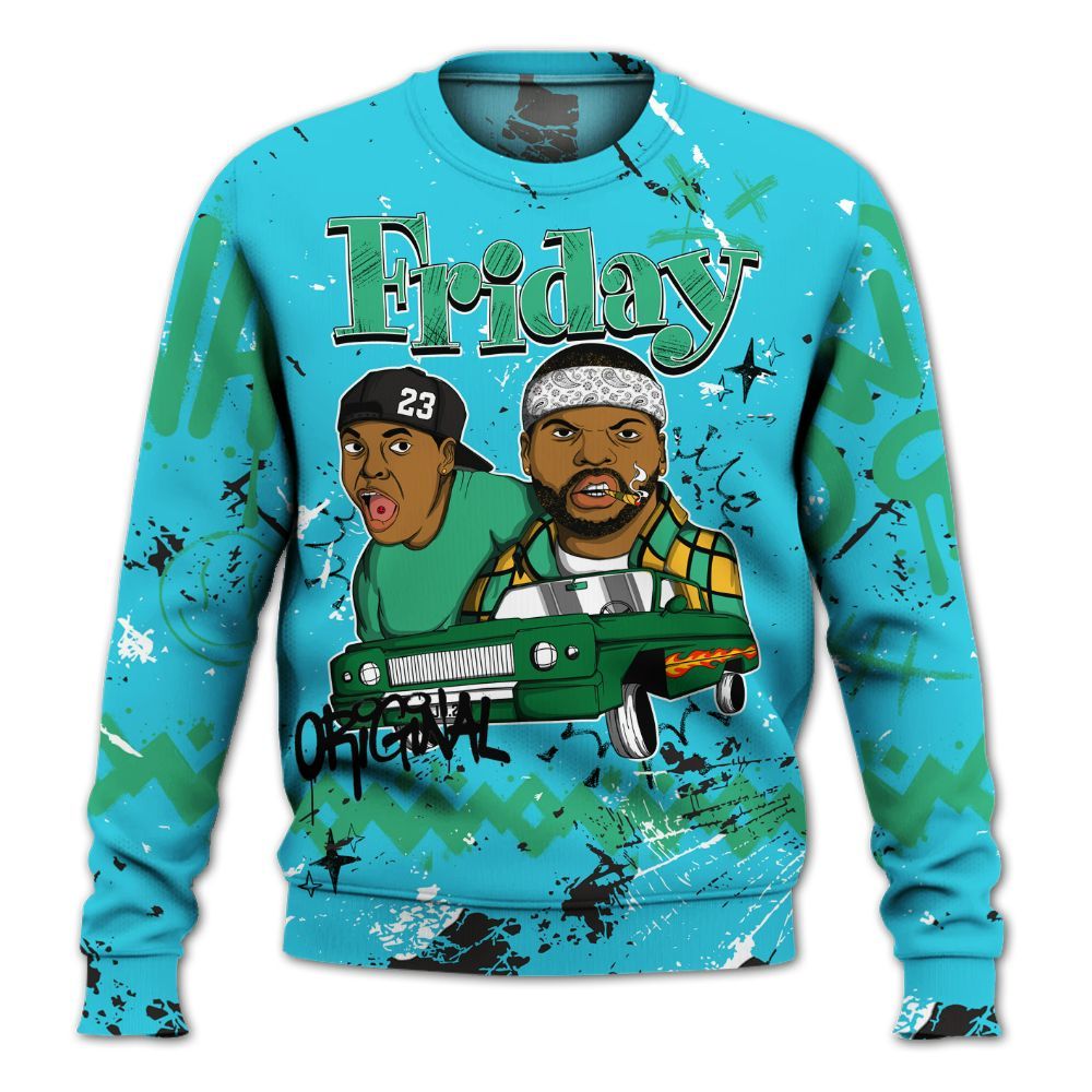 Sweatshirt To Match Dunk Chunky Dunky - Friday Sneaker Crayon All Over Print