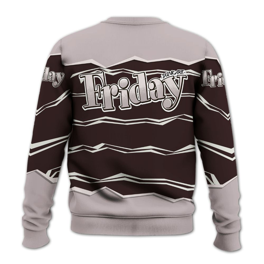 Sweatshirt To Match AMM Air Smokey Mauve 6s - Friday Movie 90s TV All Over Print