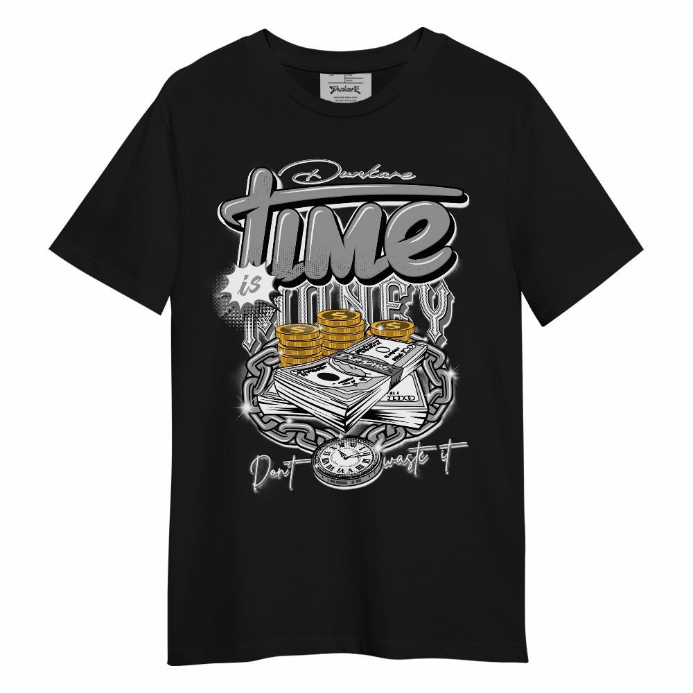 Shirt To Match Black Wolf Grey 12s - Time Is Money Unisex Shirt