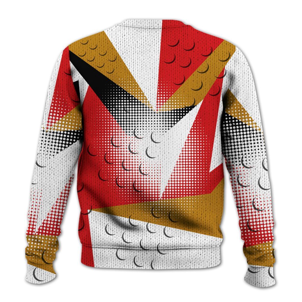 Knitted Sweater To Match Scoot Zeros Retro Portland - Poly Custom Name Number 23 5s