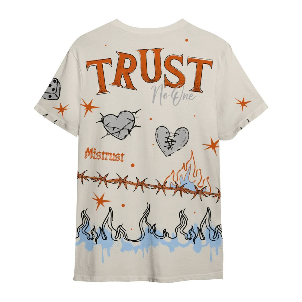 Shirt To Match SE Craft 5s - Trust No One Snake-Bite Doodle Crayon All Over Print