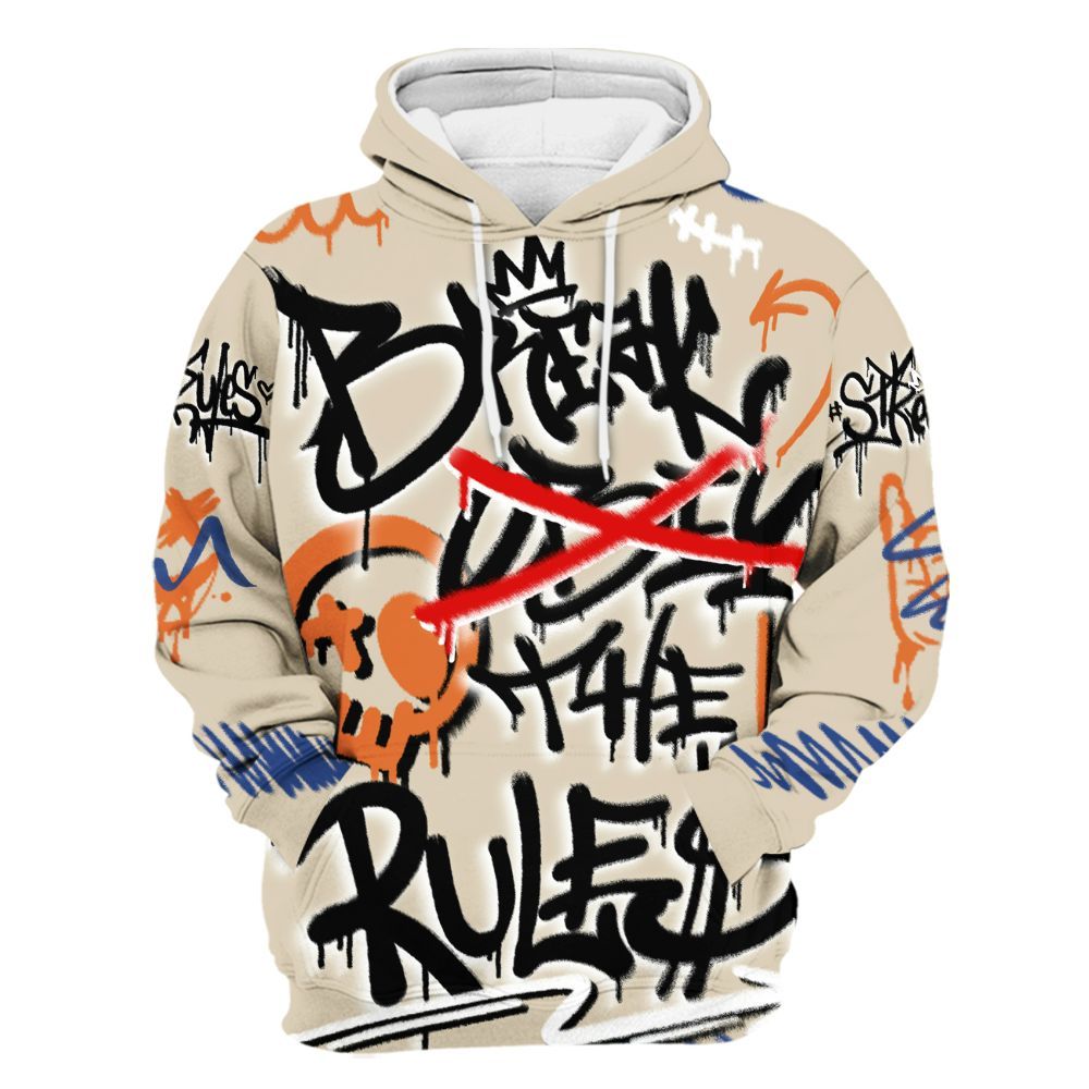 Hoodie To Match Air Max 90 Rattan Birch - Break Rules Streetwear All Over Print