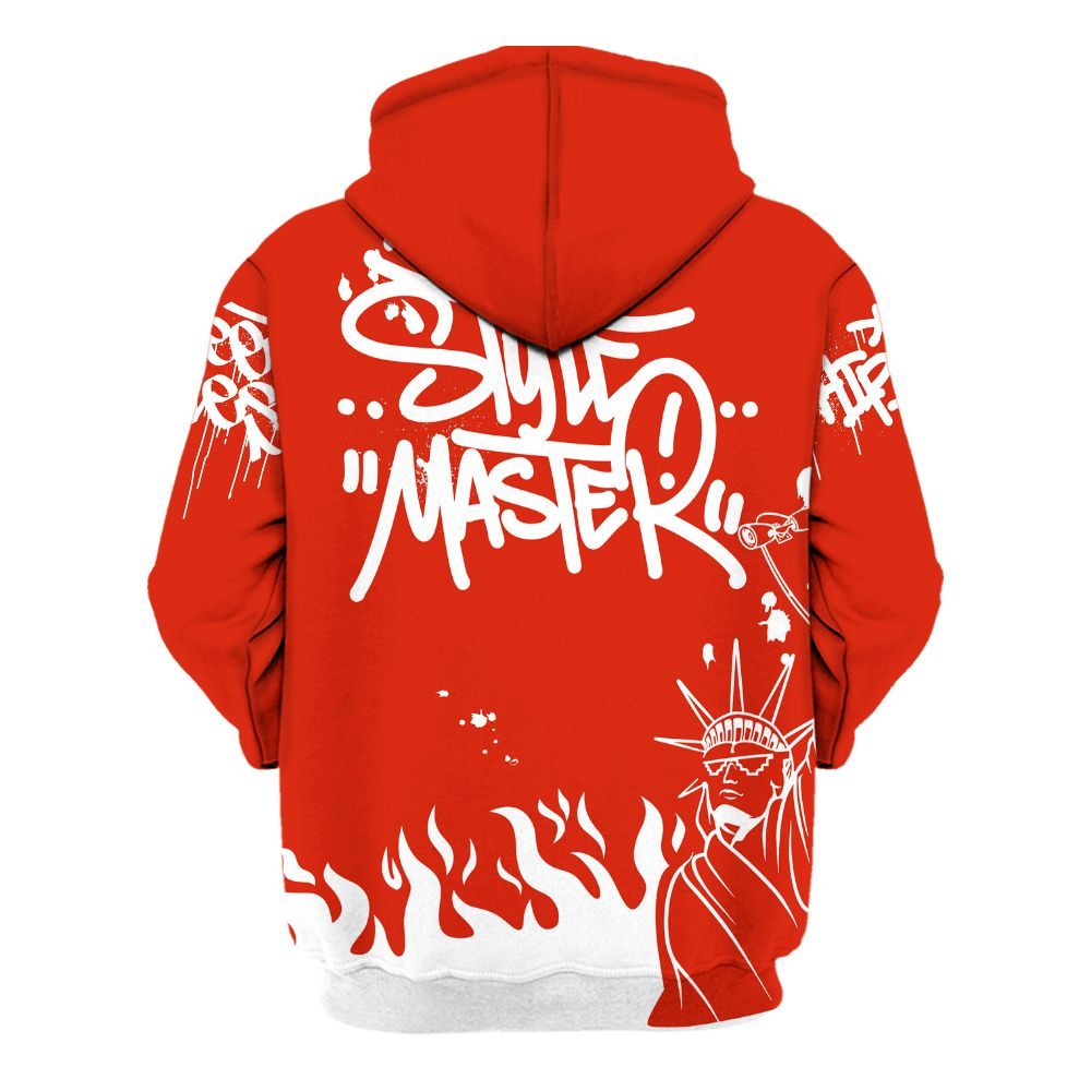 Hoodie To Match Retro Cherry 11s - Graphic Fck Around Find Out All Over Print