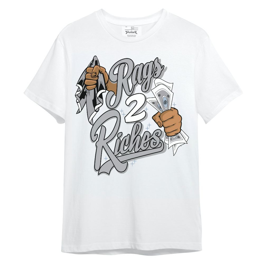 Shirt To Match Low OG Wolf Grey 1s - Rag 2 Riches Unisex Shirt