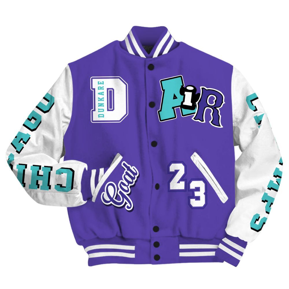 Varsity Jacket To Match Low Hornets 1s - AIR Number 23 GOAT All Over Print