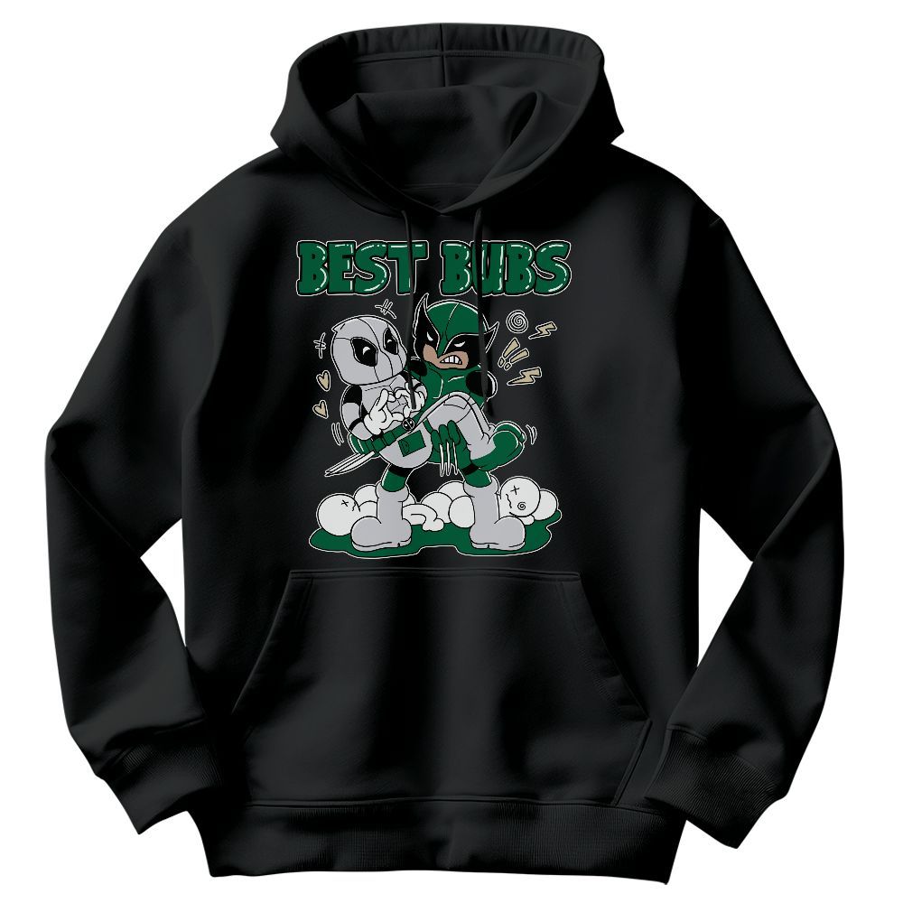 Sweatshirt To Match Pine Green 4s - Bubs Cartoon Graphic