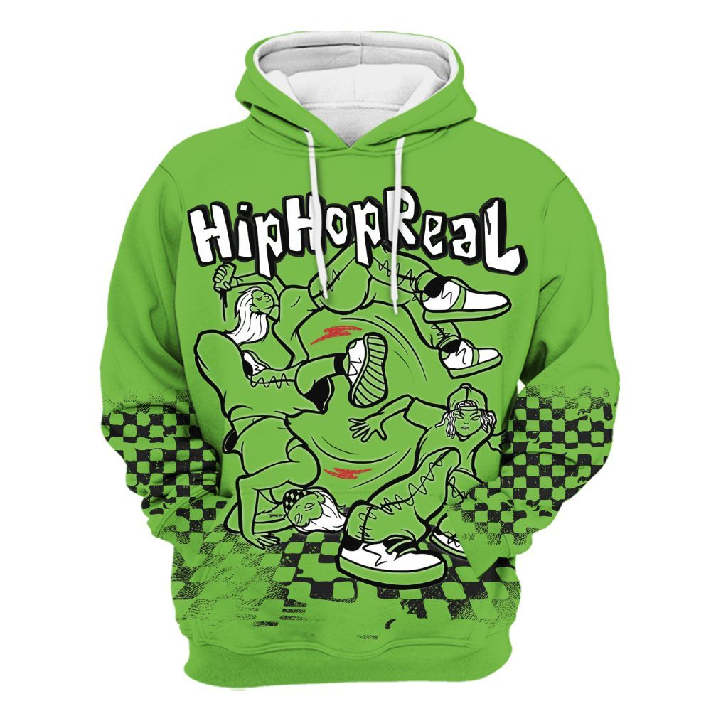 Hoodie To Match Air Max Waffle SP Action Green - Feel Life Street Style All Over Print