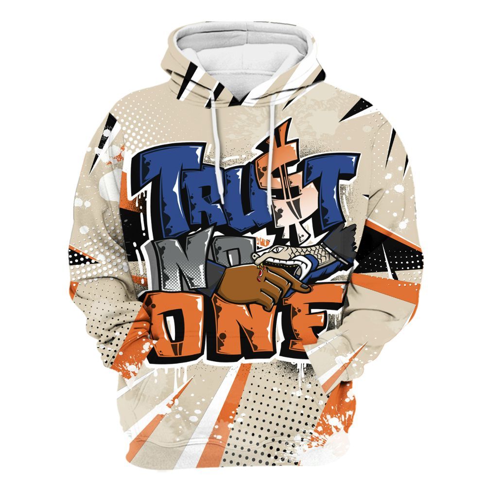 Hoodie To Match Air Max 90 Rattan Birch - Poly Trust No One Dripping All Over Print