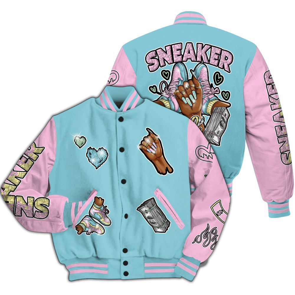 Varsity Jacket To Match SB Dunk Low Visty - Sneakerz Girlz All Over Print