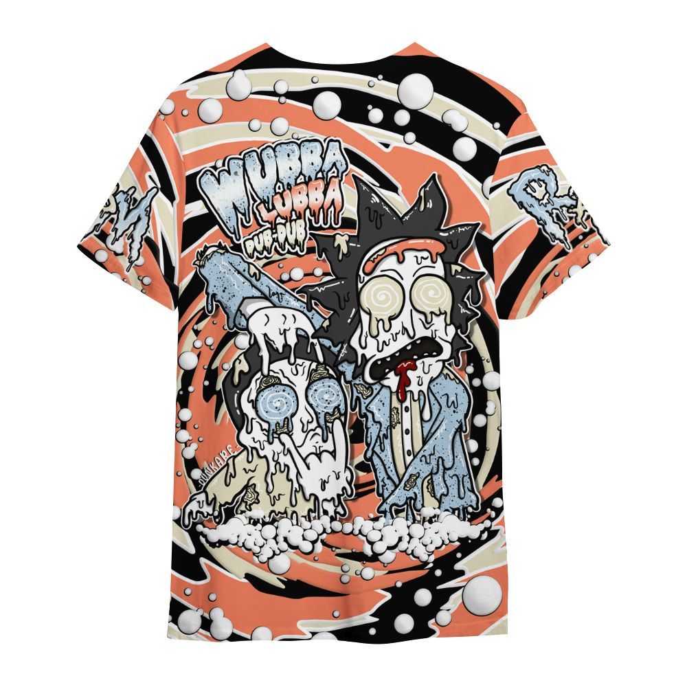 Shirt To Match DJ Khaled Crimson Bliss 5s - Wubba Rick Drip All Over Print