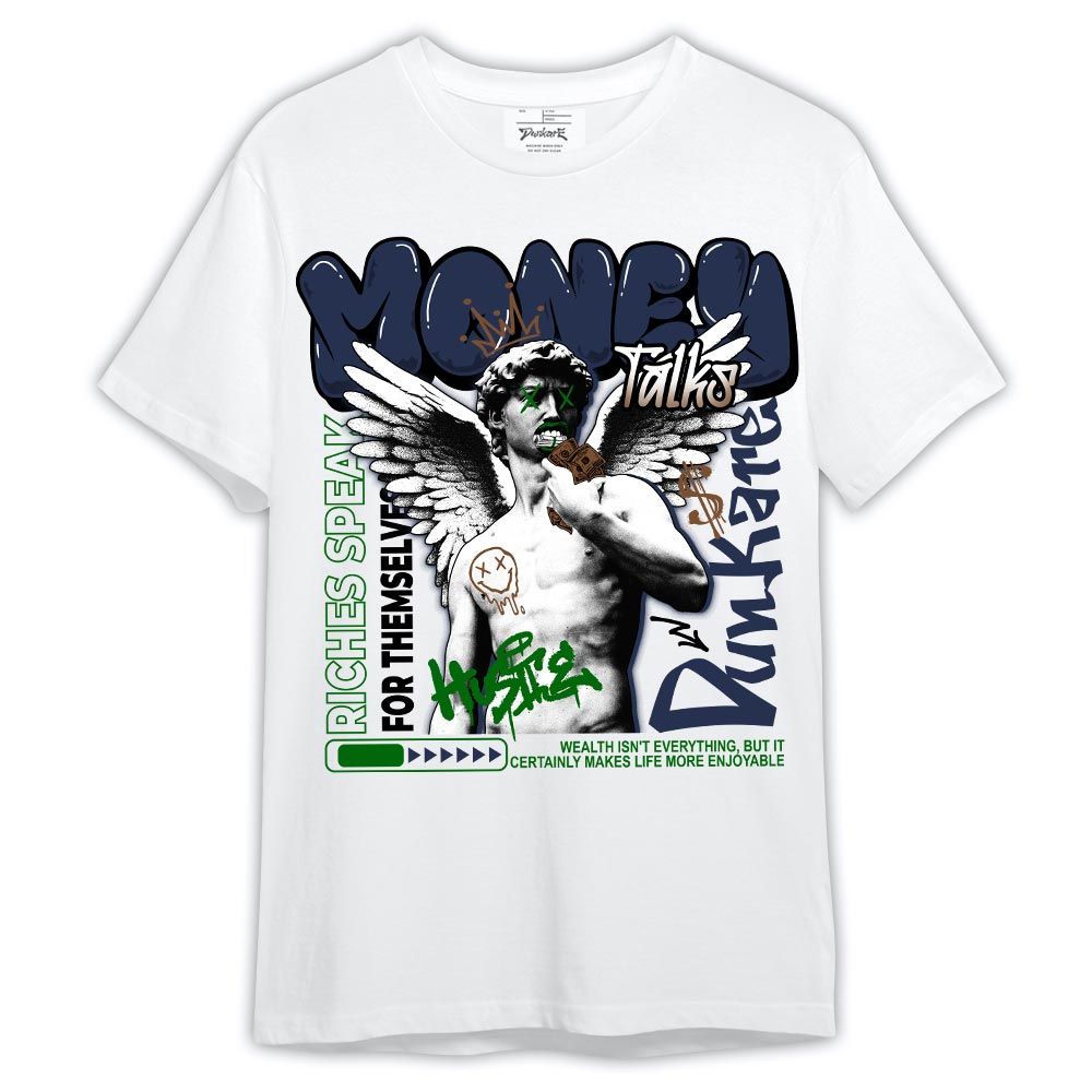Shirt To Match Midnight Navy 13s - Graffiti Money Talk Graphic Shirt Outfit