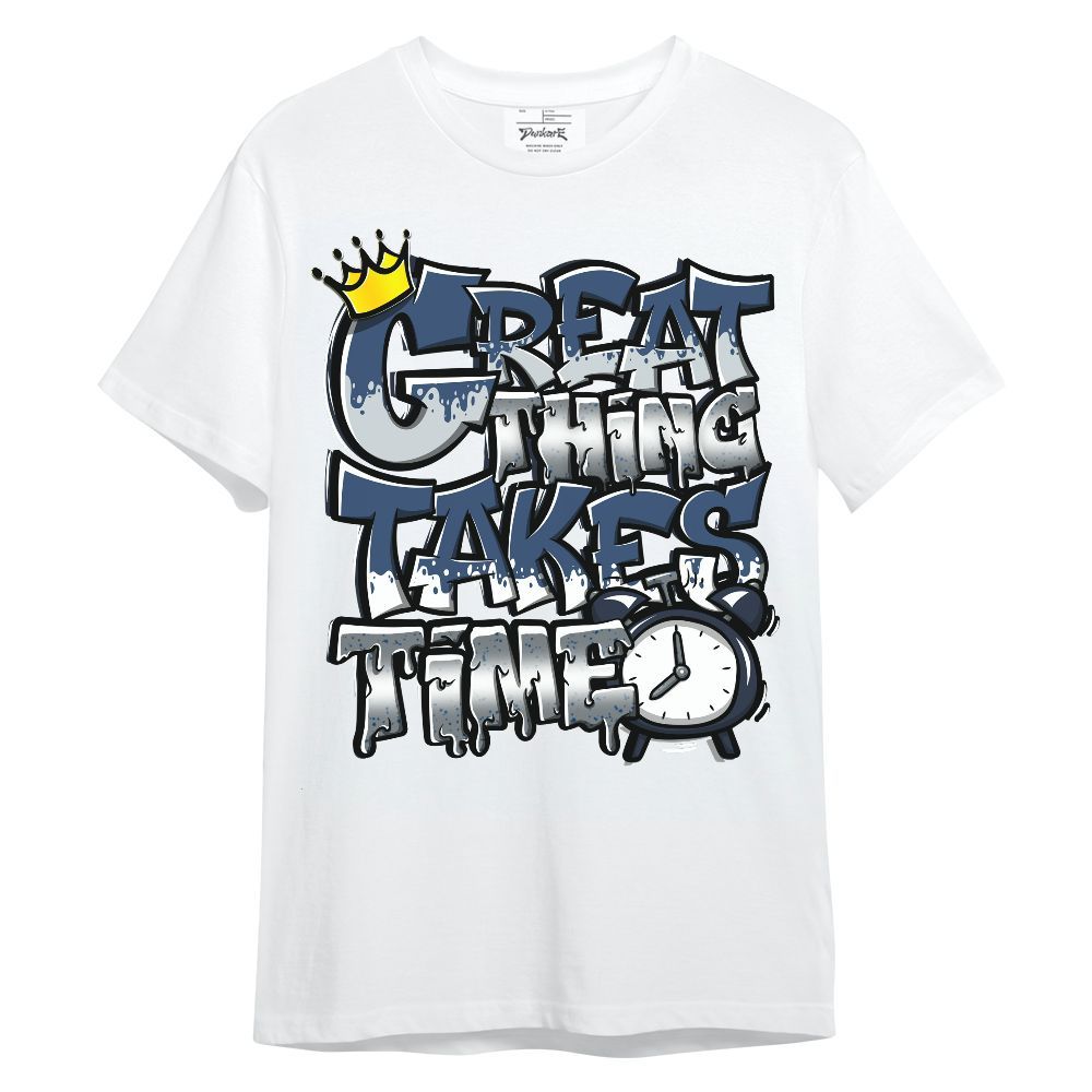 Shirt To Match Midnight Navy 4s - Great Things Sneaker Tee Streetwear Unisex Shirt