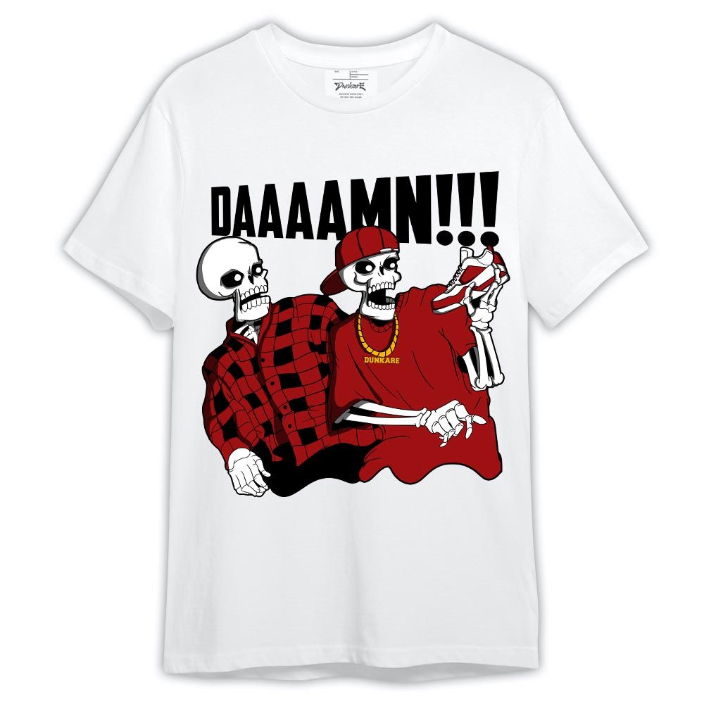 Shirt To Match Red Taxi 12s - What The DAAAMN Shirt Red Taxi 12s Outfit