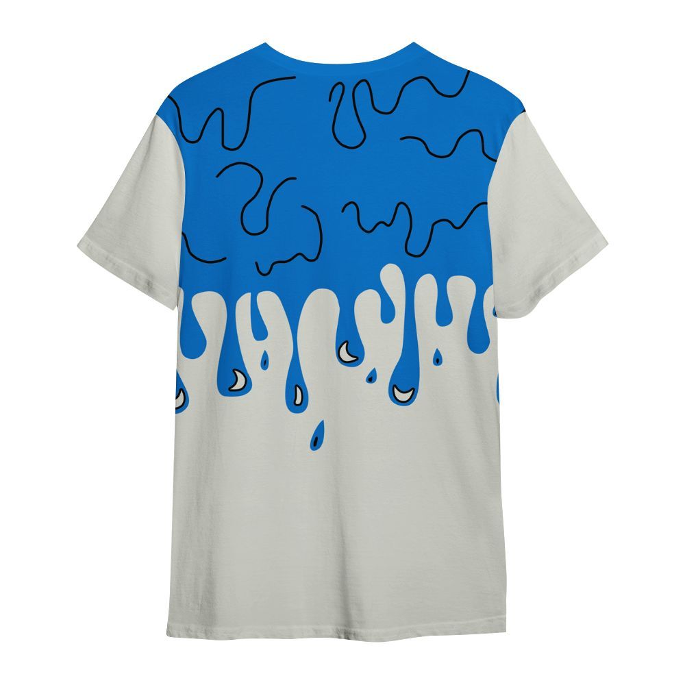 Shirt To Match Blueberry 12s - Snake Trust No One Drip All Over Print