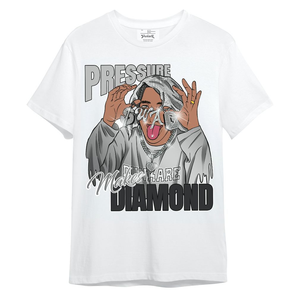 Shirt To Match Metallic Silver 14s - Pressures Makes Shirt To Match Unisex Shirt