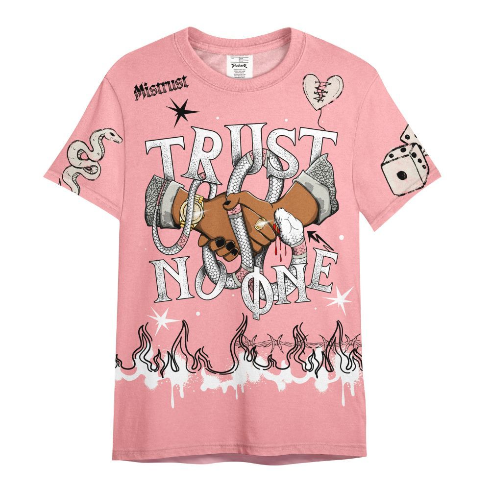 Shirt To Match Retro Wings 3s - Trust No One Snake-Bite Doodle Crayon All Over Print