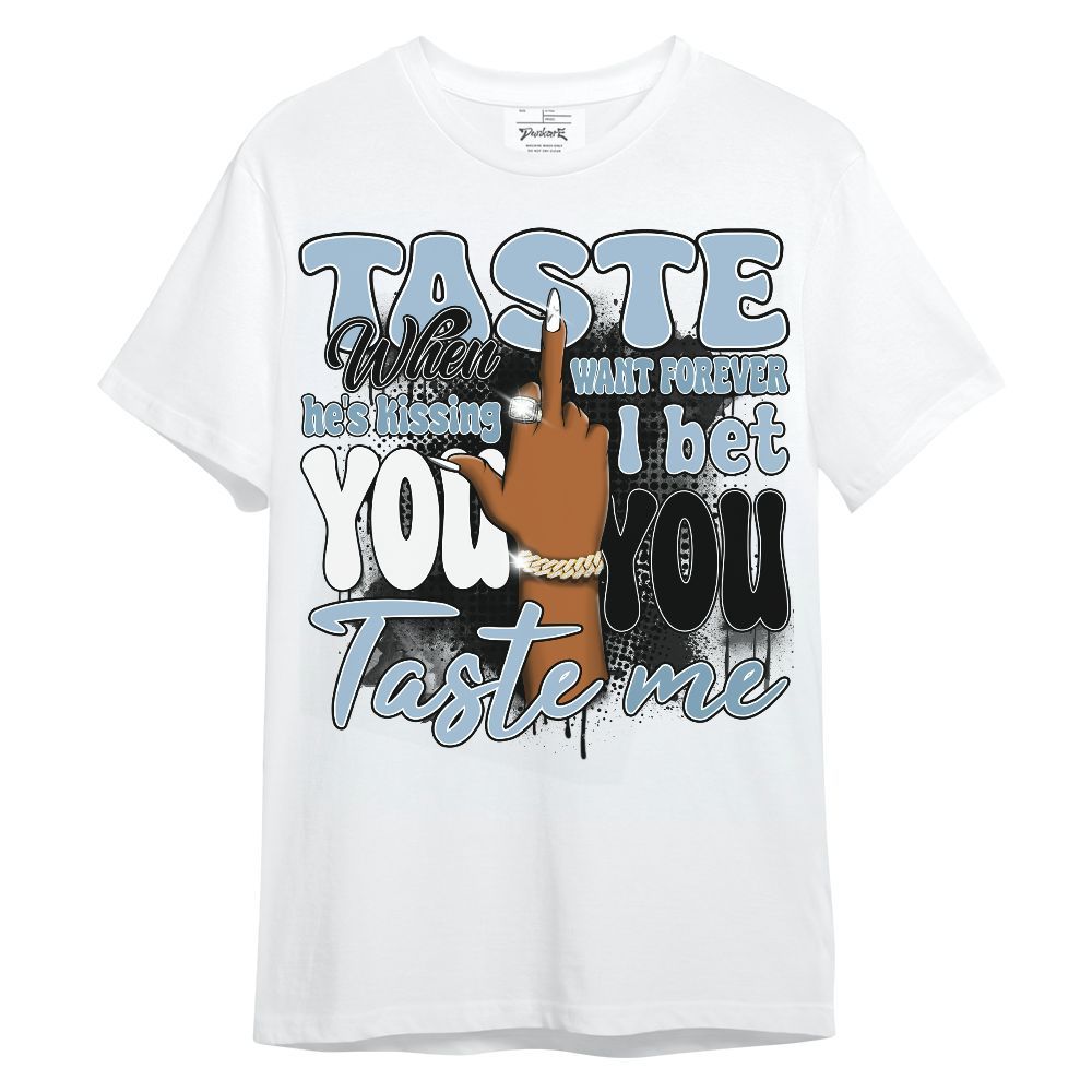 Shirt To Match Mid Ice Blue 1s - Taste Me Retro Unisex Shirt