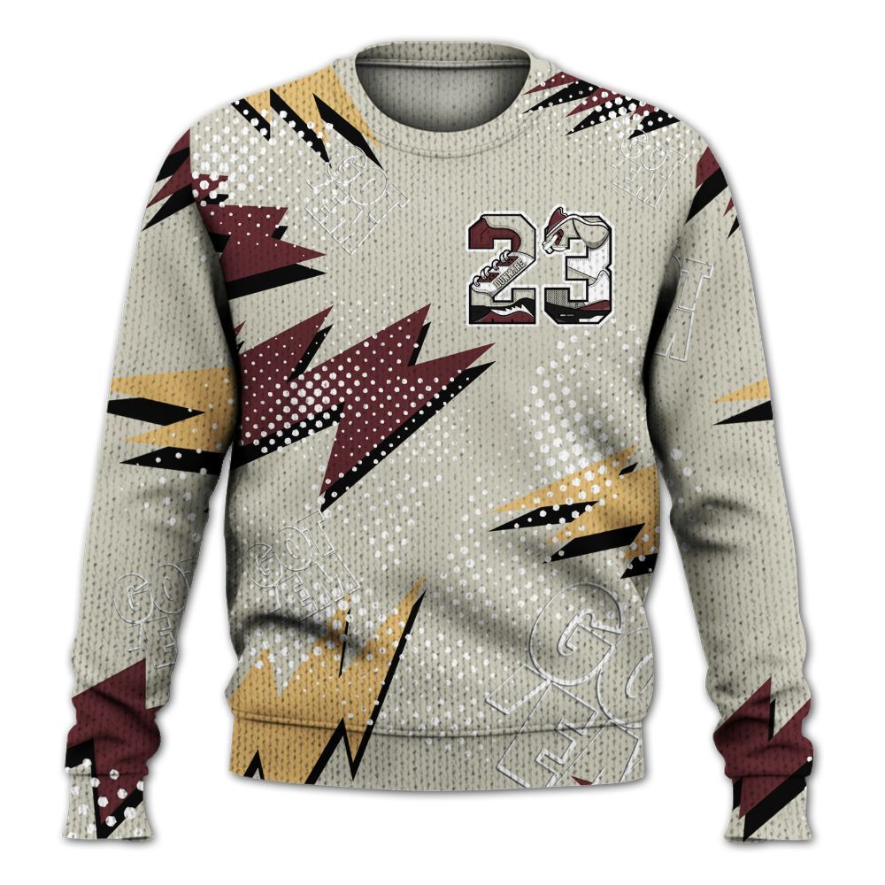 Knitted Sweater To Match Legacy 312 Year Of The Snake - Custom Name Number 23 5s