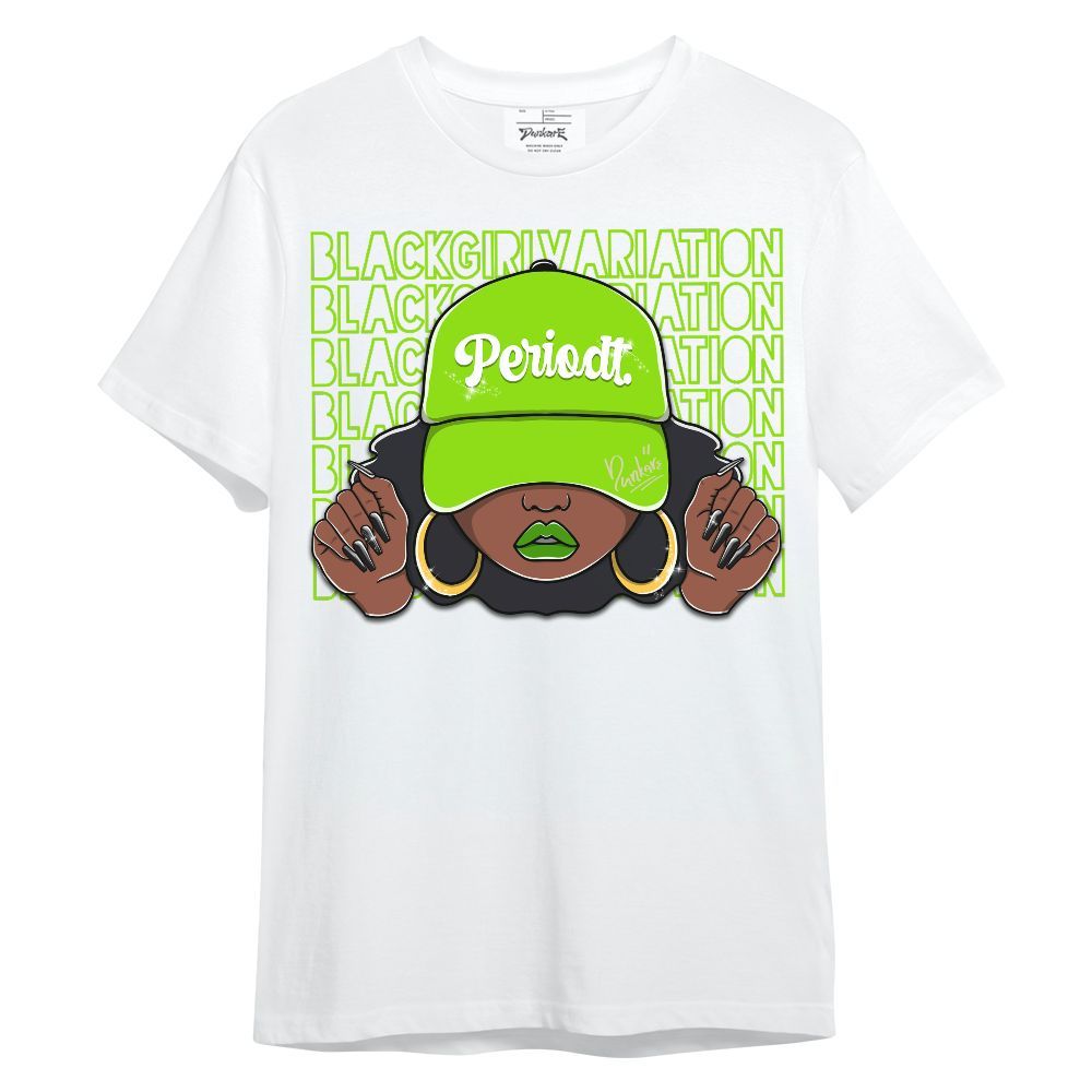 Shirt To Match Electric Green 6s - Black Girl  Variation Unisex Shirt