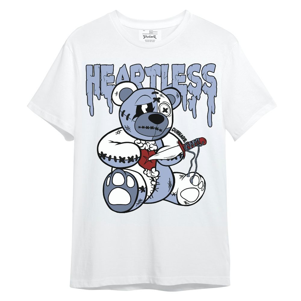 Shirt To Match Retro Blue Grey 13s - Heartless Bear Unisex Shirt
