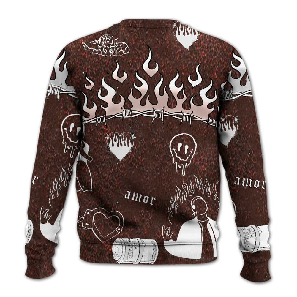 Sweatshirt To Match Air Force 1 Low Halloween Skull 2024 - Snake Trust No One All Over Print