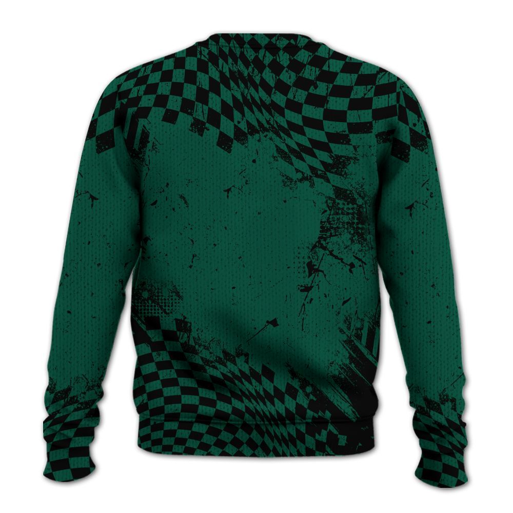 Knitted Sweater To Match Oxidized Green 4s - Hustle Hard Monkey