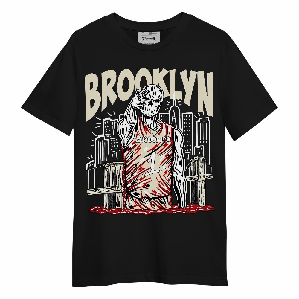 Shirt To Match Cement Grey 3s - Brooklyn's Skeleton Unisex Shirt