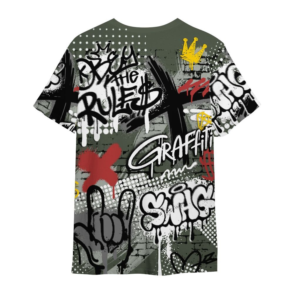 Shirt To Match Air Force 1 Low Year Of The Snake Shirt, True It Real Graffiti Streetwear All Over Print