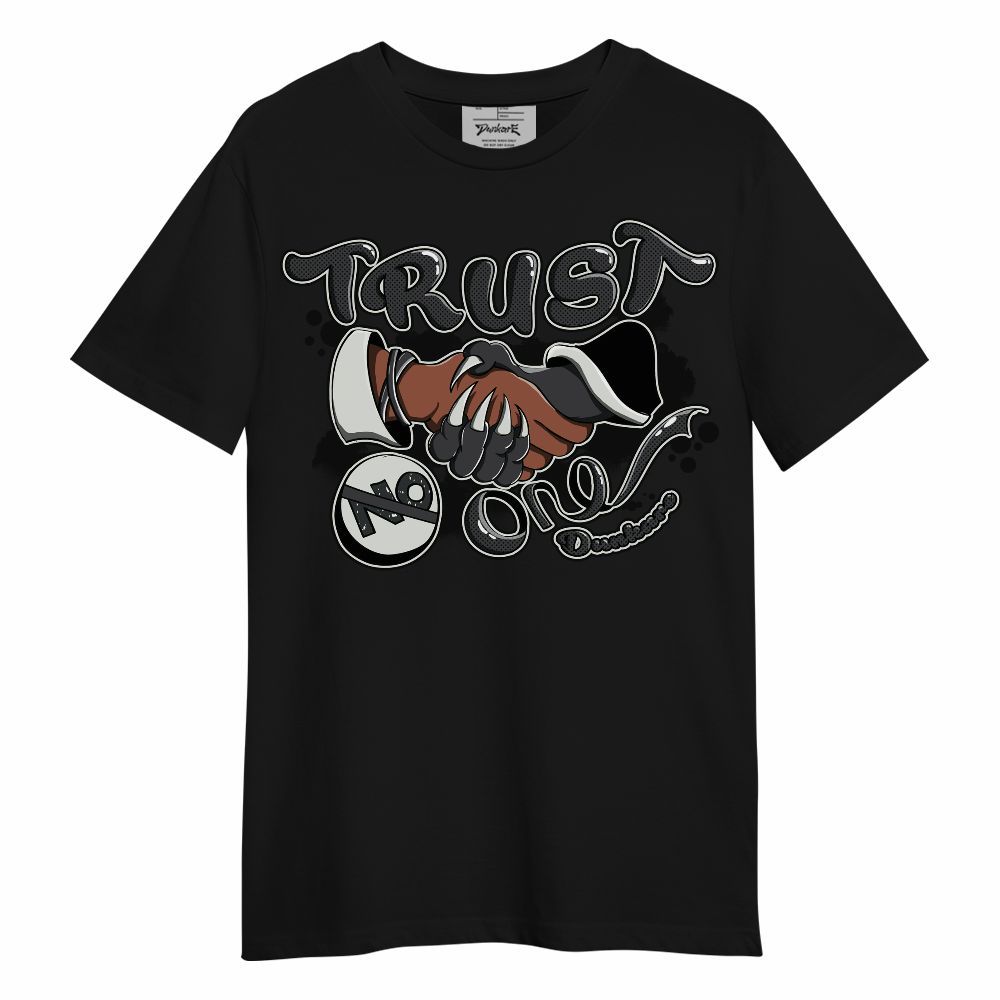 Shirt To Match Fear 4s - Devil Trust No One Unisex Shirt