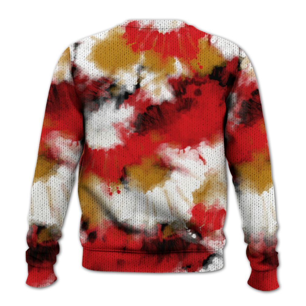 Knitted Sweater To Match Scoot Zeros Retro Portland - Tie Dye FK Around Find Out