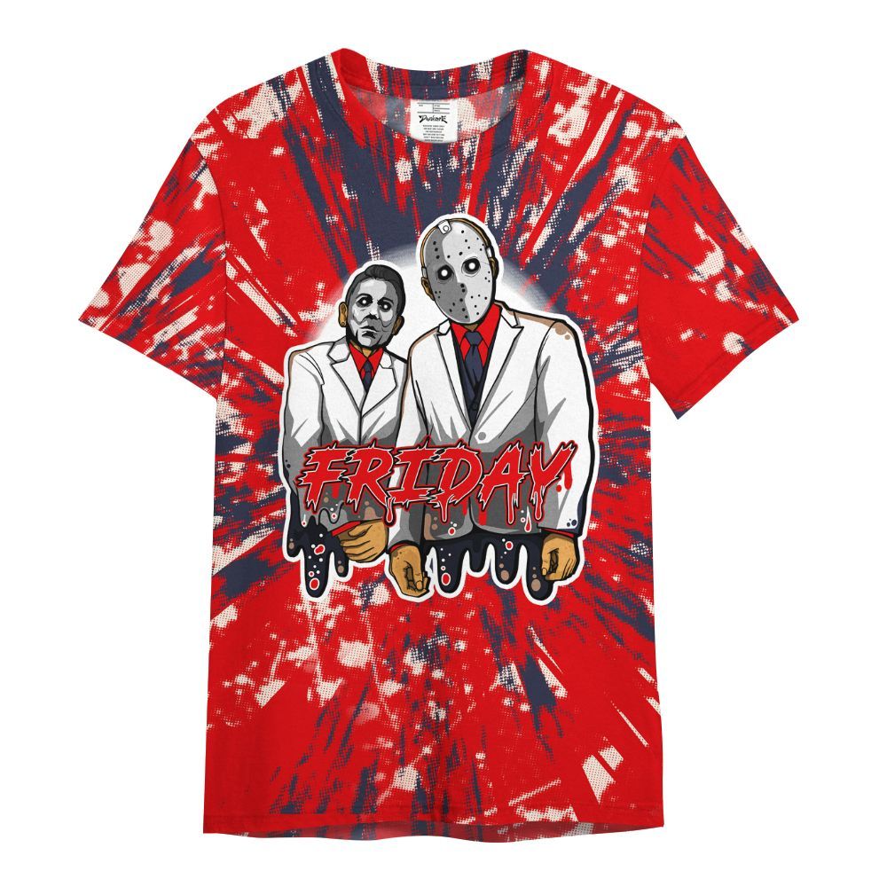 Shirt To Match Low OG Howard University 1s - Friday Halloween Graphic Luxury All Over Print