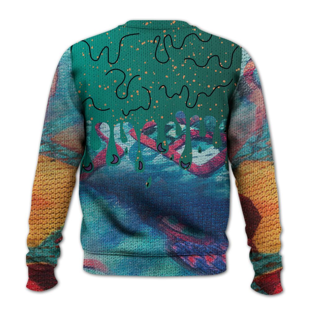 Knitted Sweater To Match Kobe 8 What The - Snake Trust No One Drip