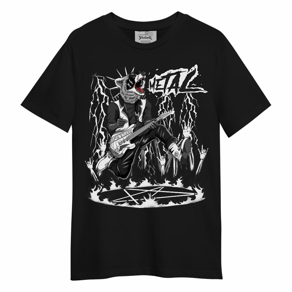Shirt To Match Black Cat NET 4s - Punk Rock Raccoon Unisex Shirt