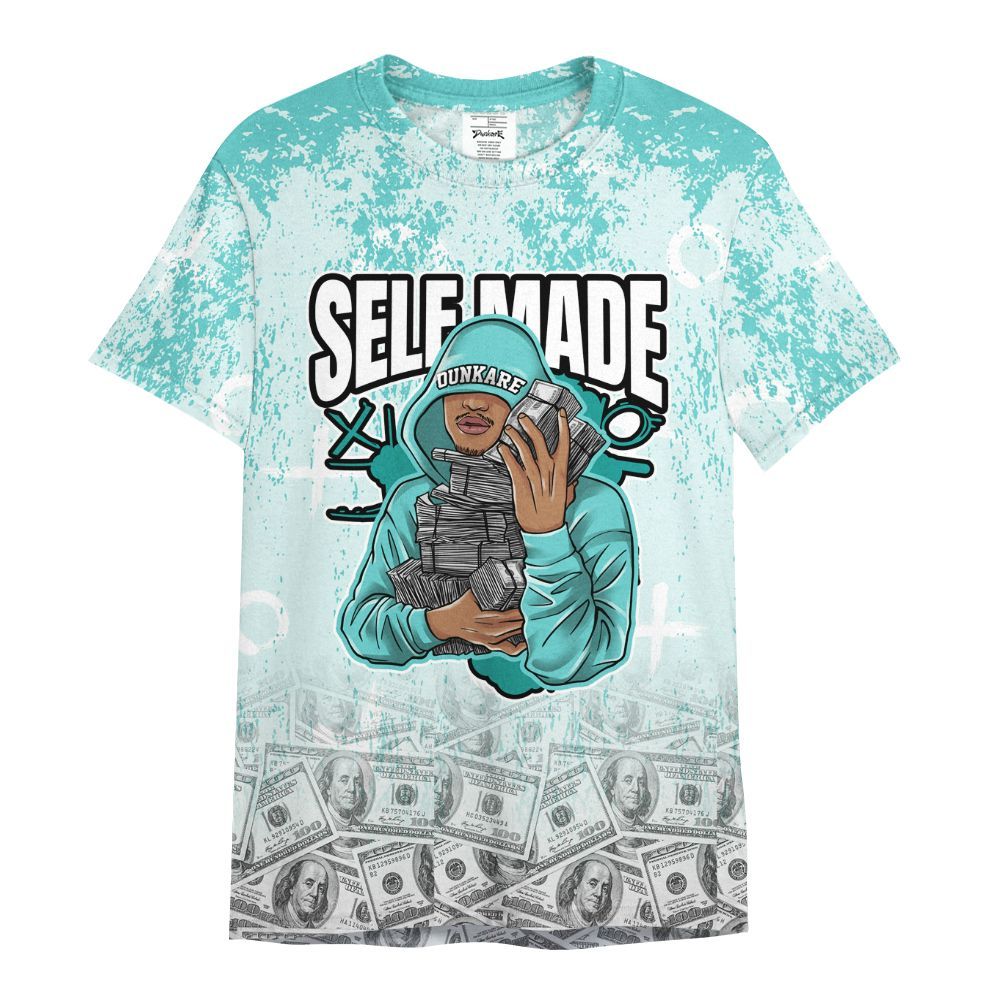 Shirt To Match KD 4 Easter Mint Candy - Selfmade Unique Grunge All Over Print