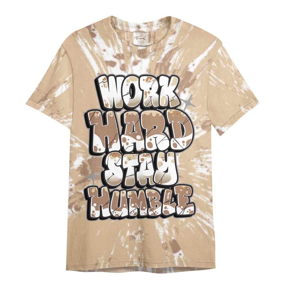 Shirt To Match Desert Camo 3s - Working Hard And Humble Luxury Shirt Unisex