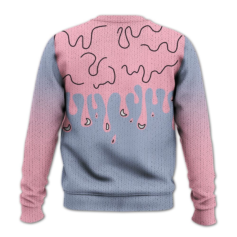 Sweater To Match Retro 35th Anniversary 5s - Snake Trust No One Drip Graphic