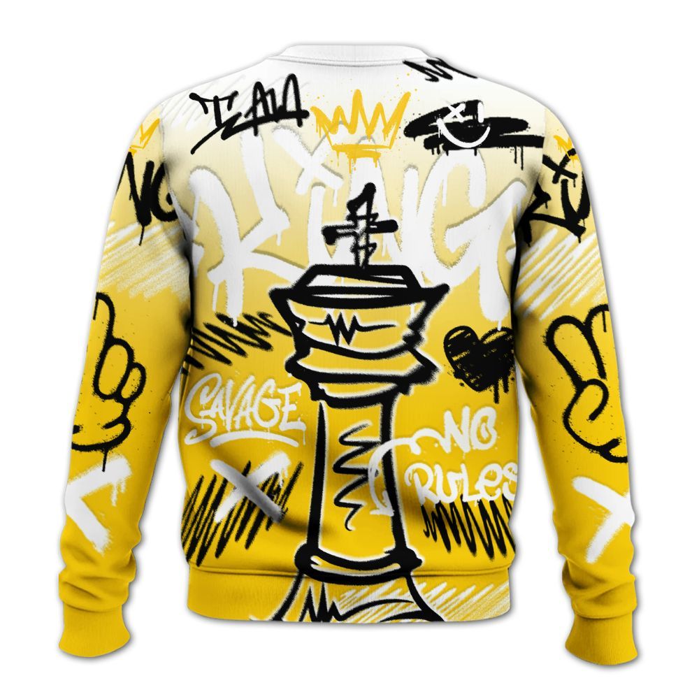 Sweatshirt To Match Corteiz Air Max 95 Tour Yellow - Street King Chess Streetwear All Over Print
