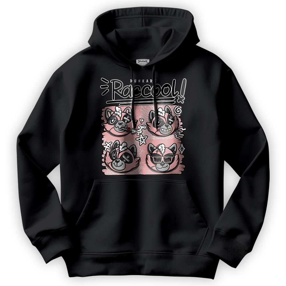 Sweatshirt To Match Hoodie Raccool Raccoon, Red Stardust 3s Hoodie To Match Sneaker 2404 DNY