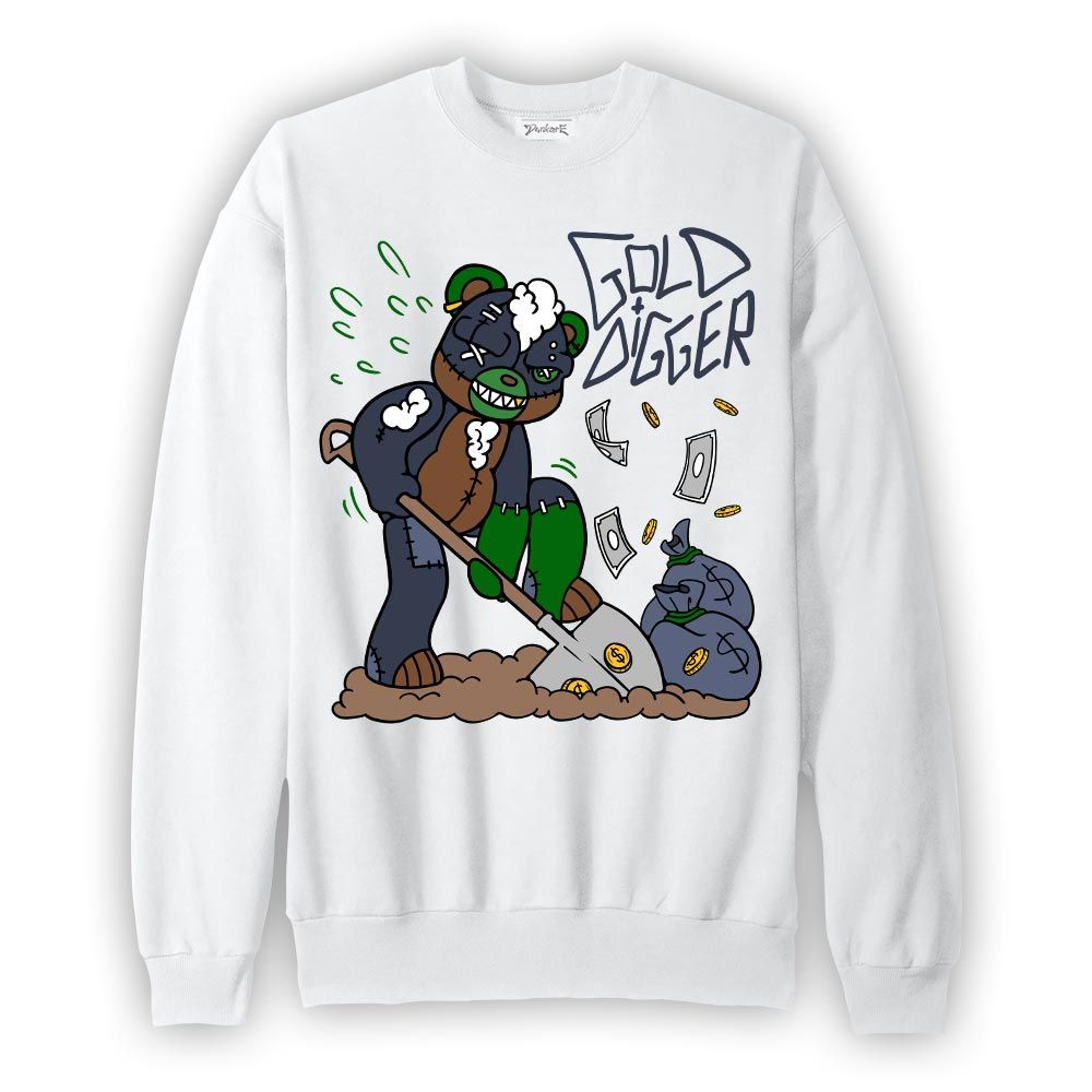 Sweatshirt To match Midnight Navy 13s Sweatshirt - Goal Digger Hugz Graphic
