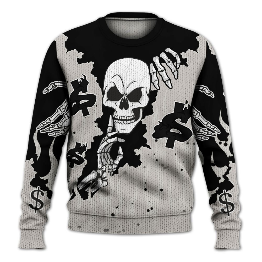 Sweater To Match The Classic 40s - Ones Move In Silence Graphic Trapped Graphic